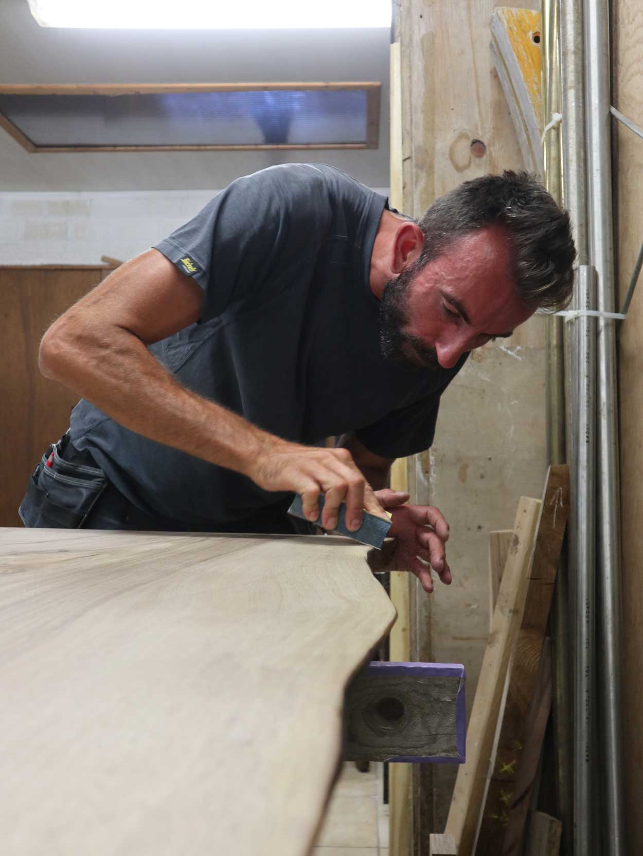 Unieke familietafel op maat | Woodz Design | Zander Steels