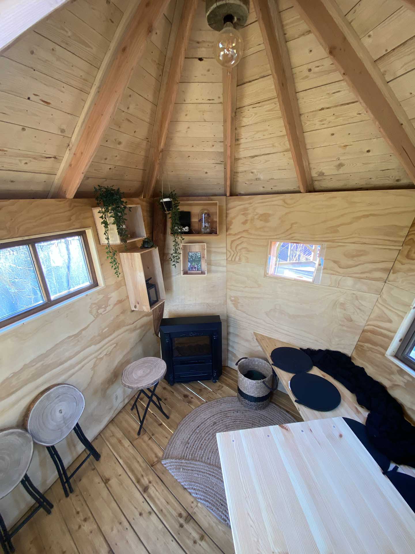 Boomhut in een treurwilg | Woodz Design | Zander Steels