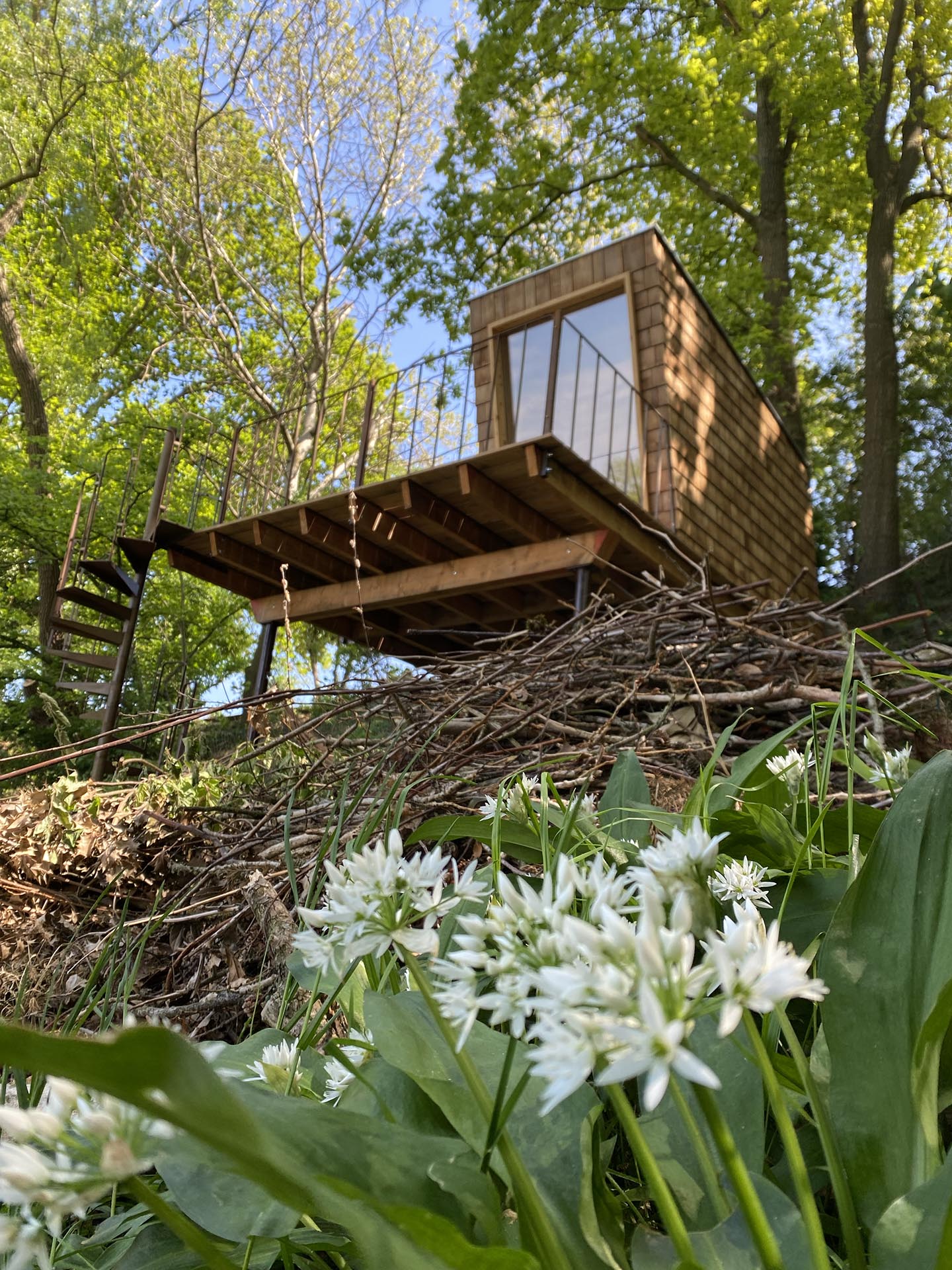 Boomhut | Woodz Design | Zander Steels