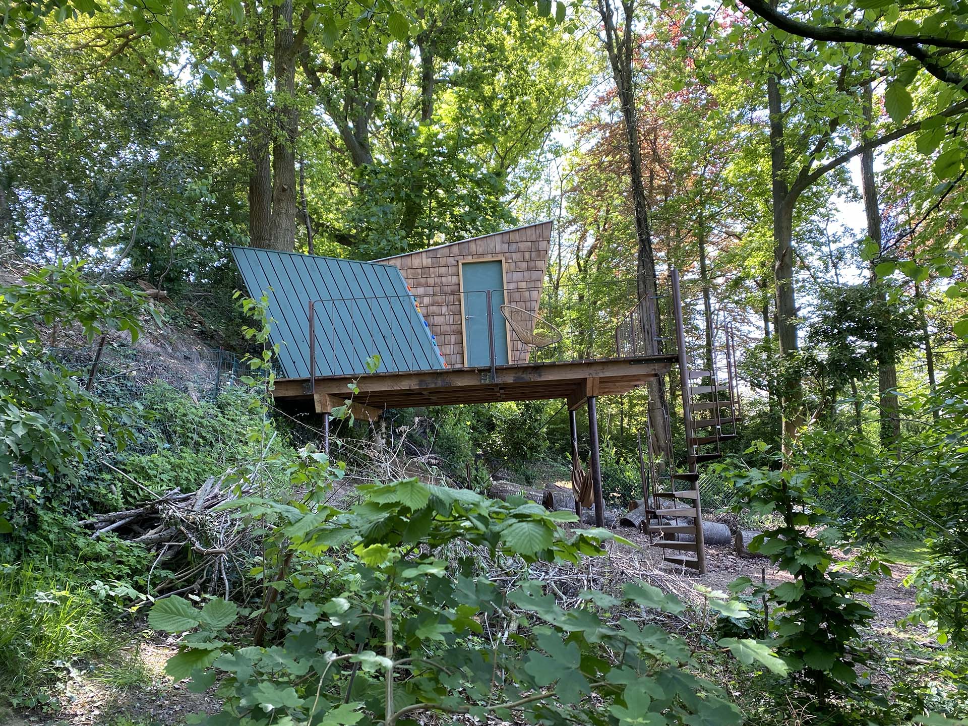 Boomhut | Woodz Design | Zander Steels