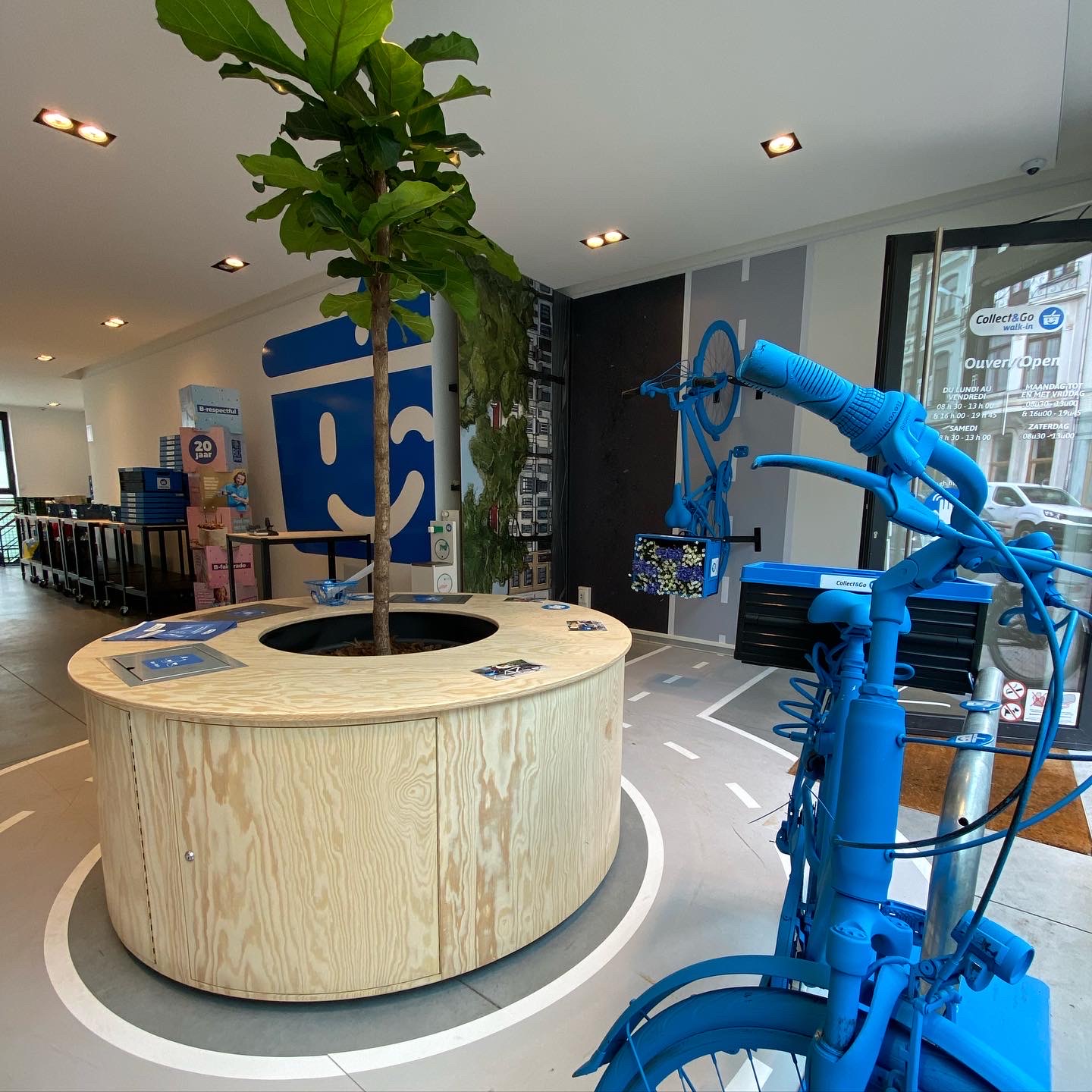 Collect & Go tafel | Woodz Design | Zander Steels