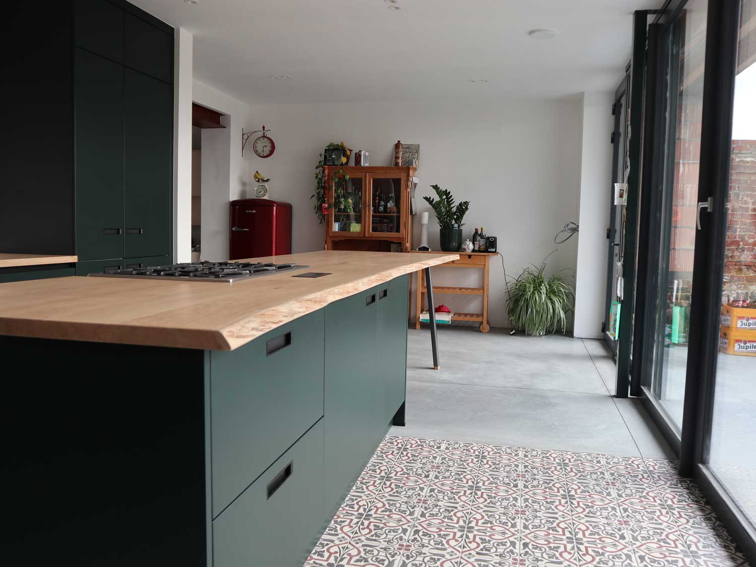 Massief eiken keukenblad op maat | Woodz Design | Zander Steels