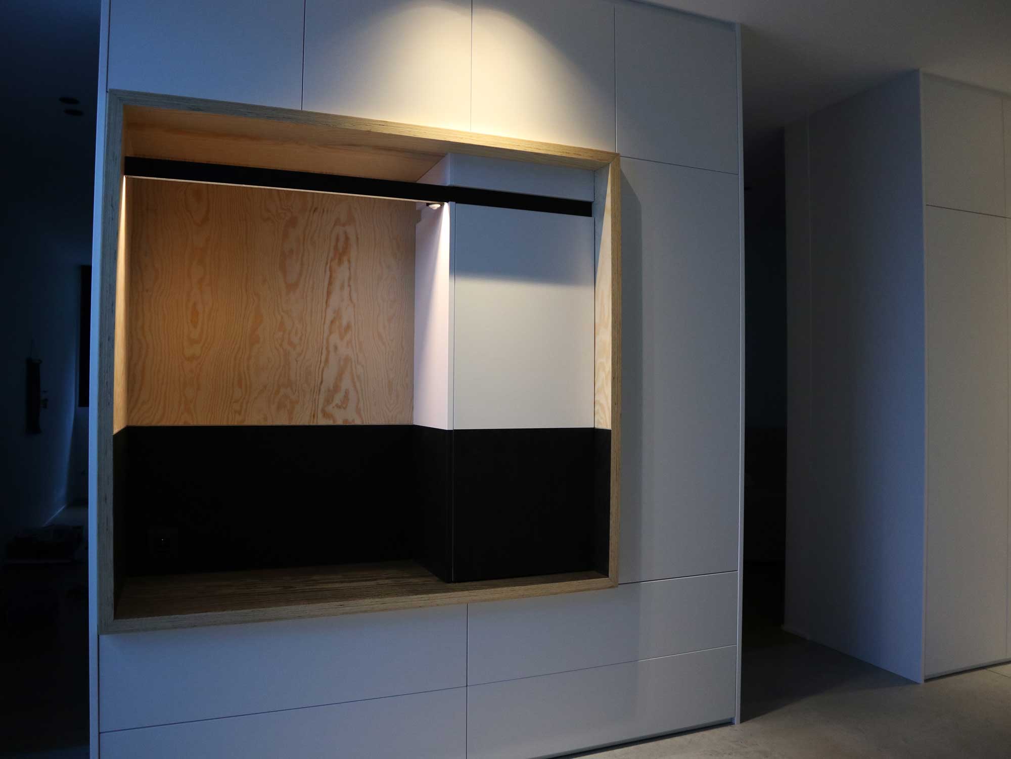Inbouwkasten en maatwerk | Woodz Design | Zander Steels
