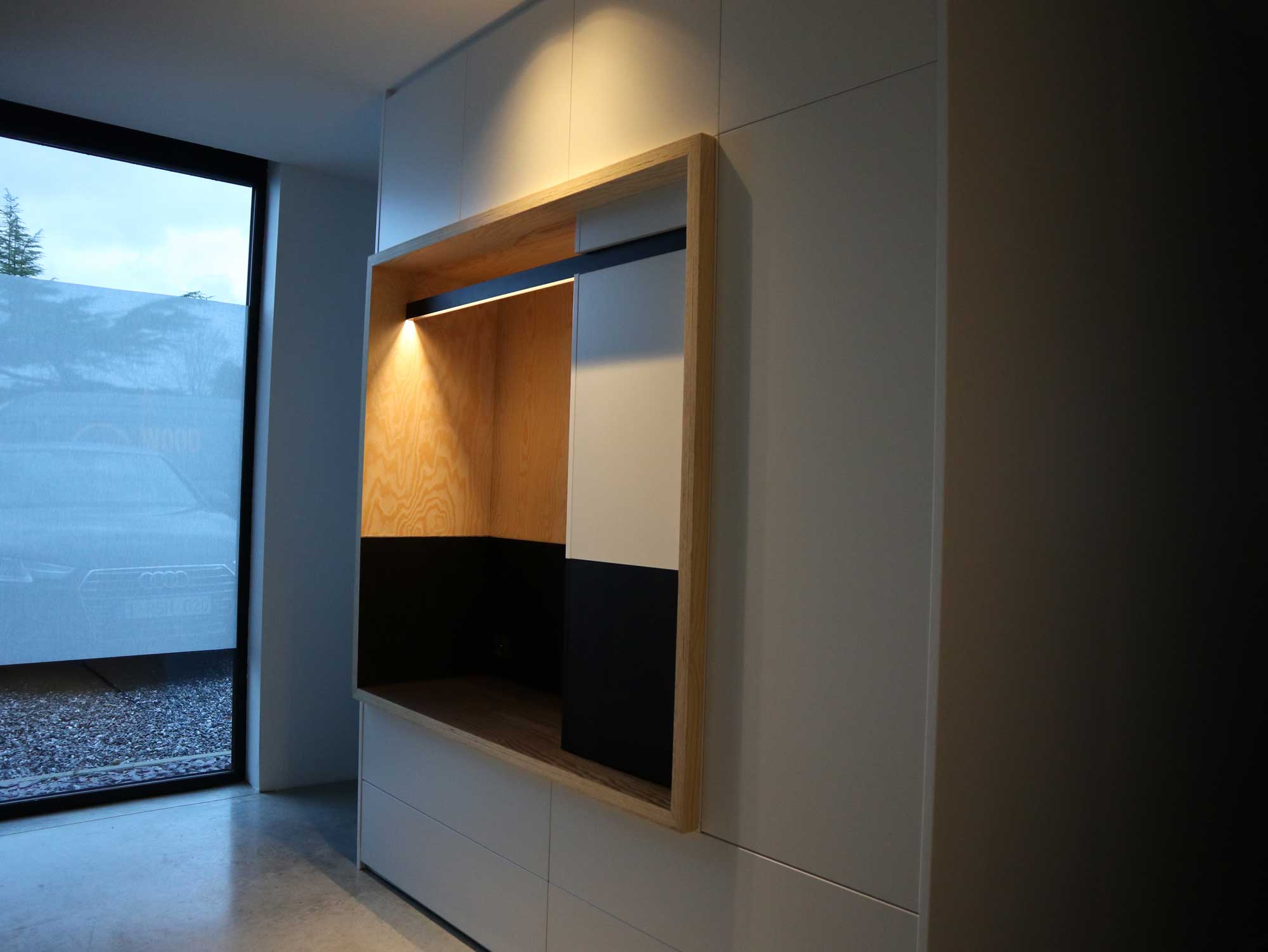 Inbouwkasten en maatwerk | Woodz Design | Zander Steels