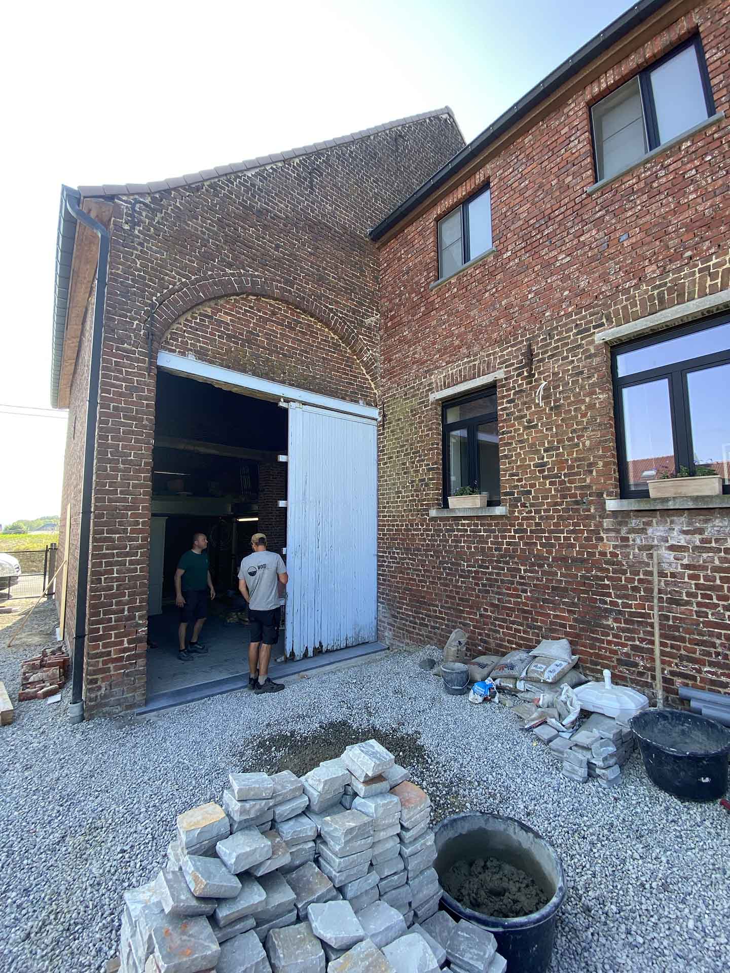 Restauratie schuurpoort | Woodz Design | Zander Steels