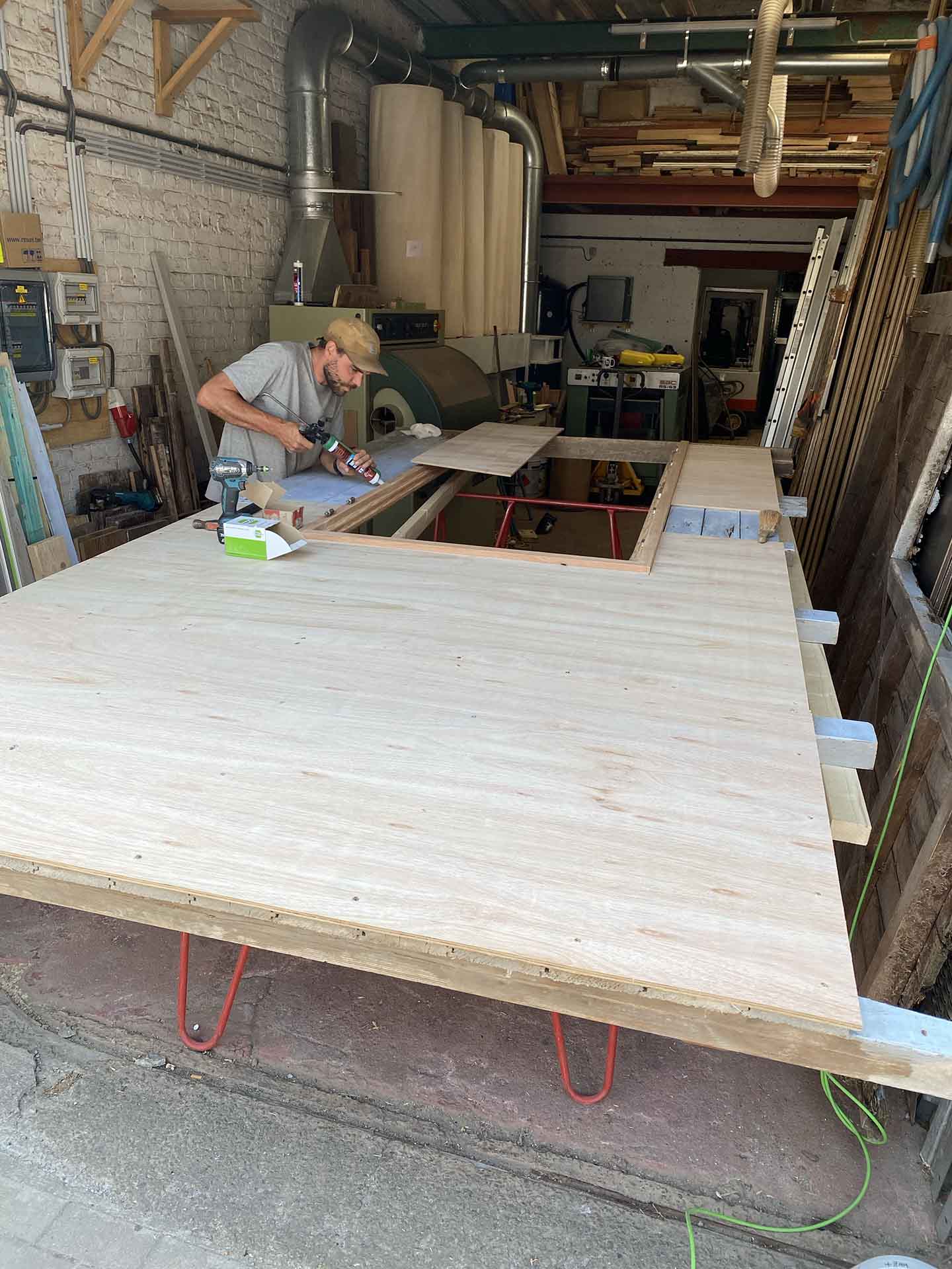 Restauratie schuurpoort | Woodz Design | Zander Steels