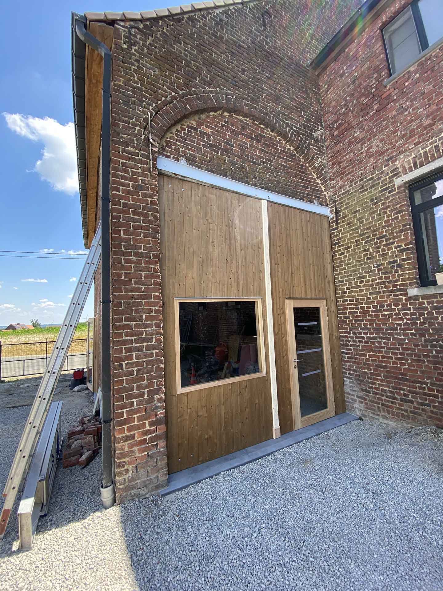 Restauratie schuurpoort | Woodz Design | Zander Steels