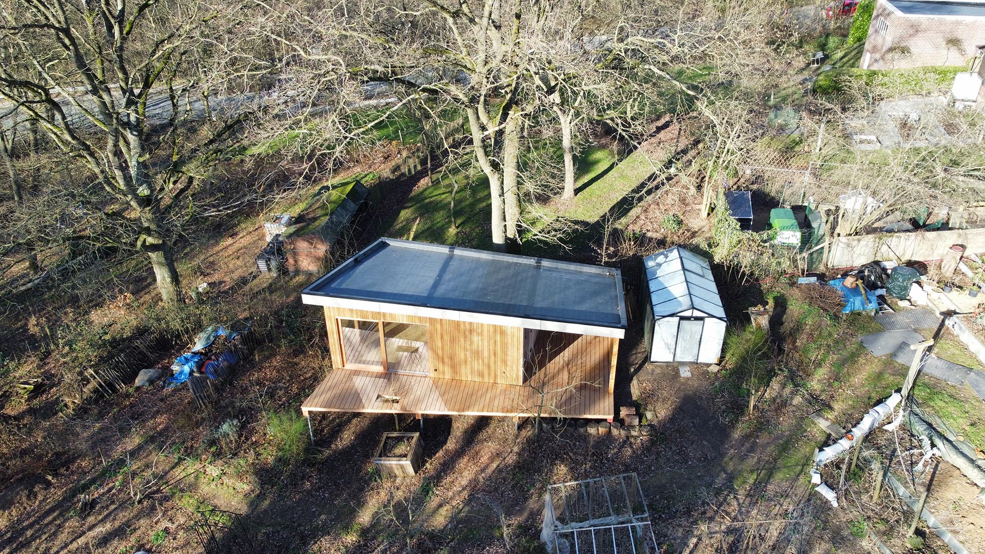 Tuinatelier op stelten | Woodz Design | Zander Steels