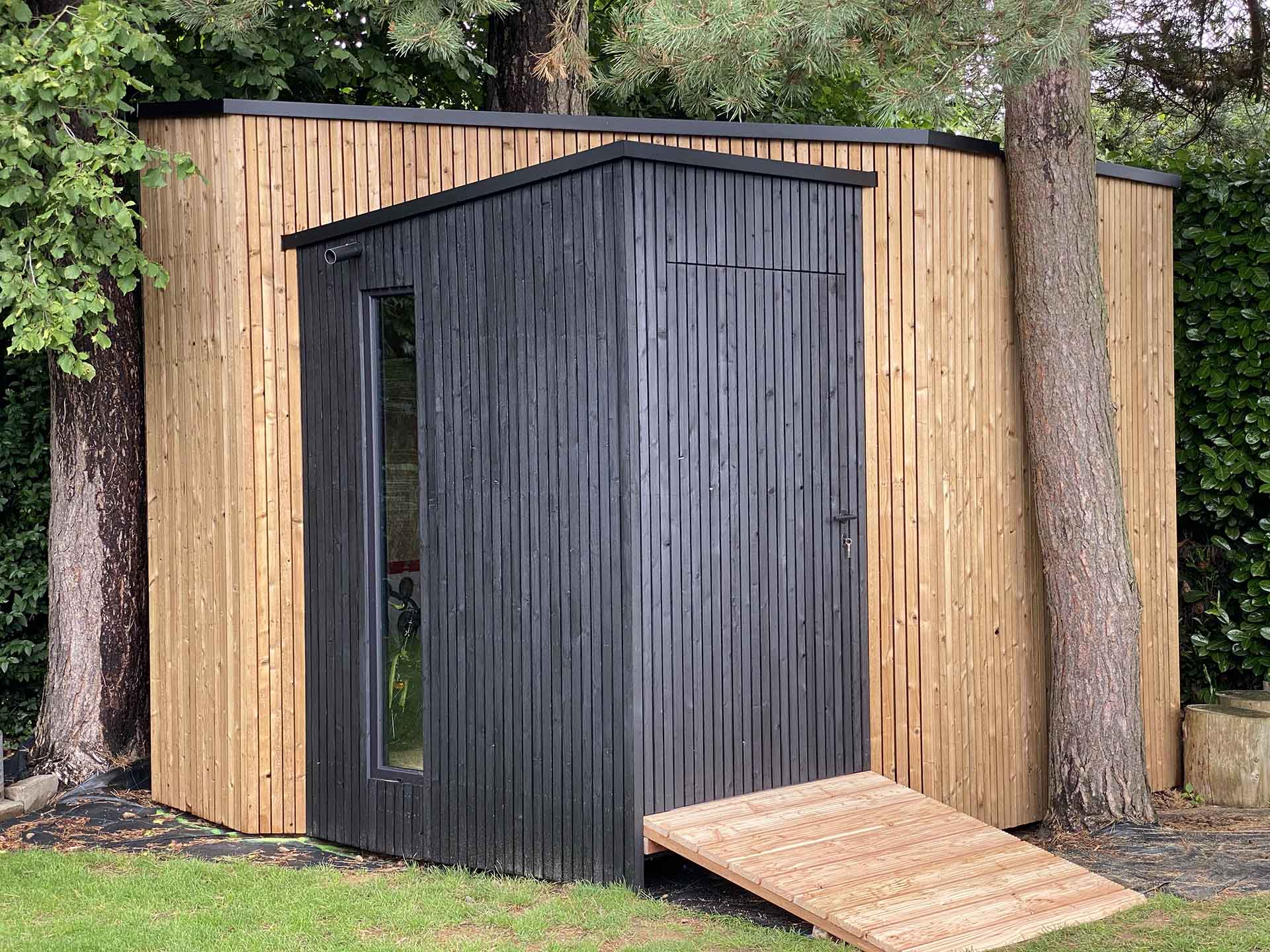 Uniek tuinhuis | Woodz Design | Zander Steels