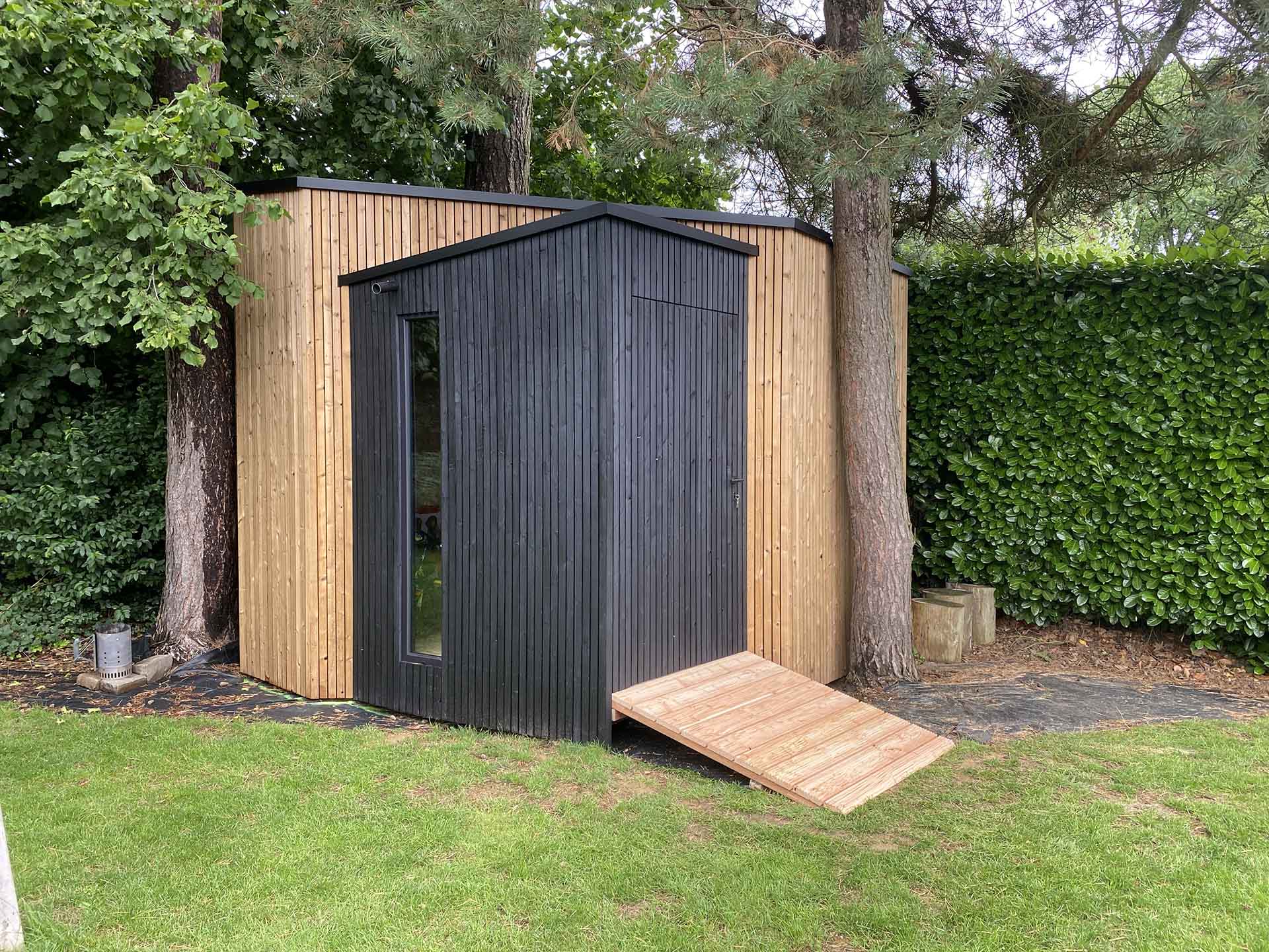 Uniek tuinhuis | Woodz Design | Zander Steels